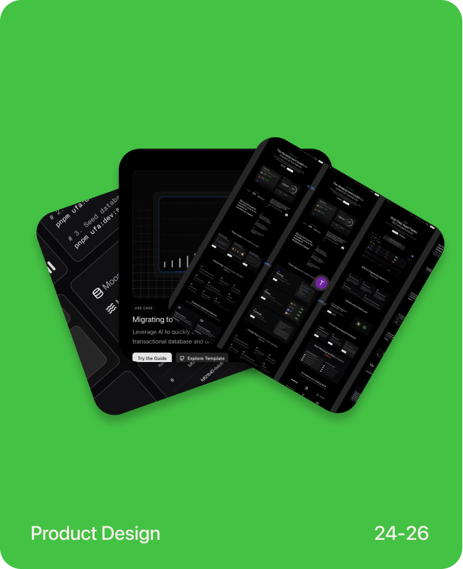 Product design work
